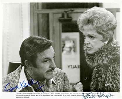 Gene Kelly and Natalie Schafer Autographed 8X10 Photo 
